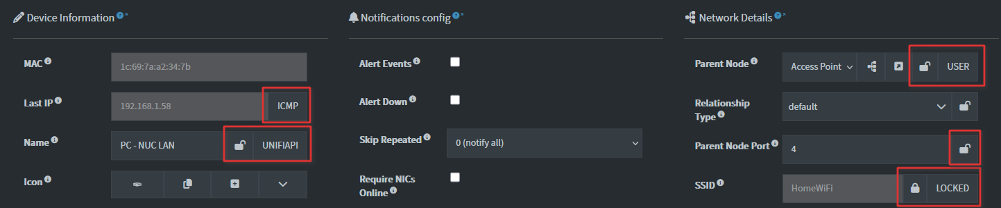 Field source and locks
