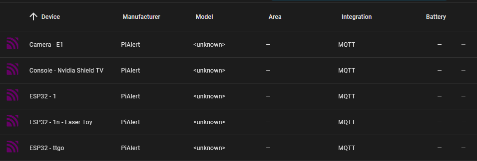 list Screen 3