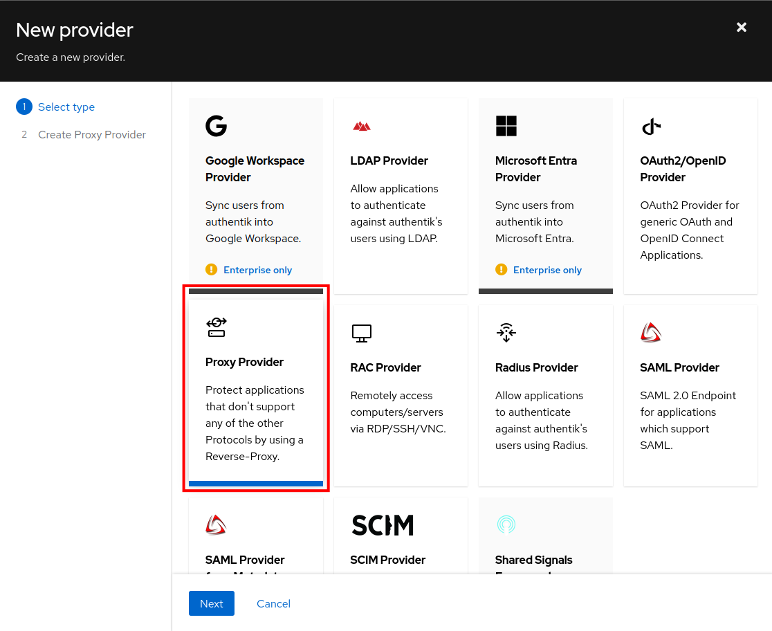 Authentik Provider Setup (Part 1)